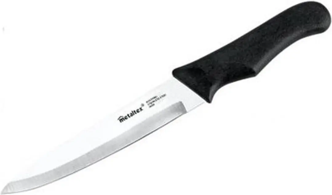 Metaltex Basic Line Universeel Mes 28cm - MPN 25.81.43 - Zwart