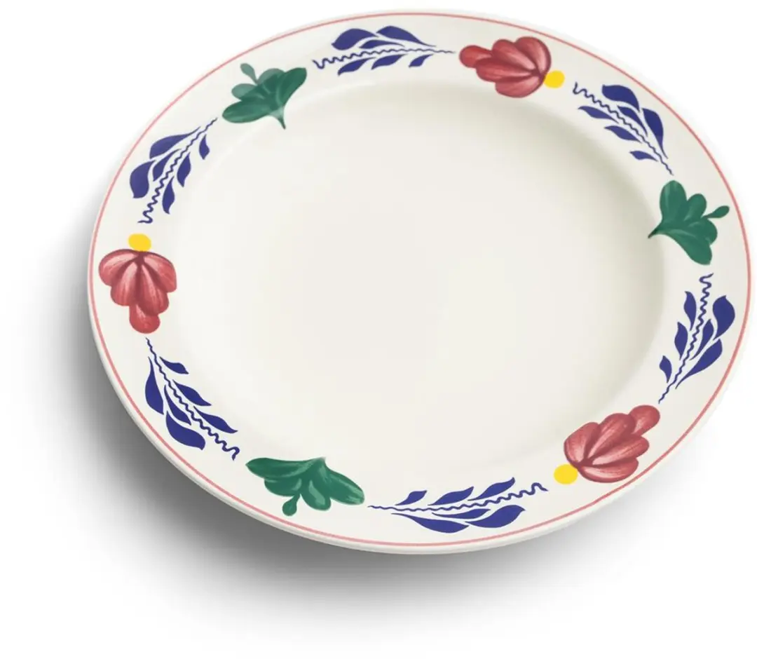Royal Boch Boerenbont Diep Bord 23cm - 6 Stuks