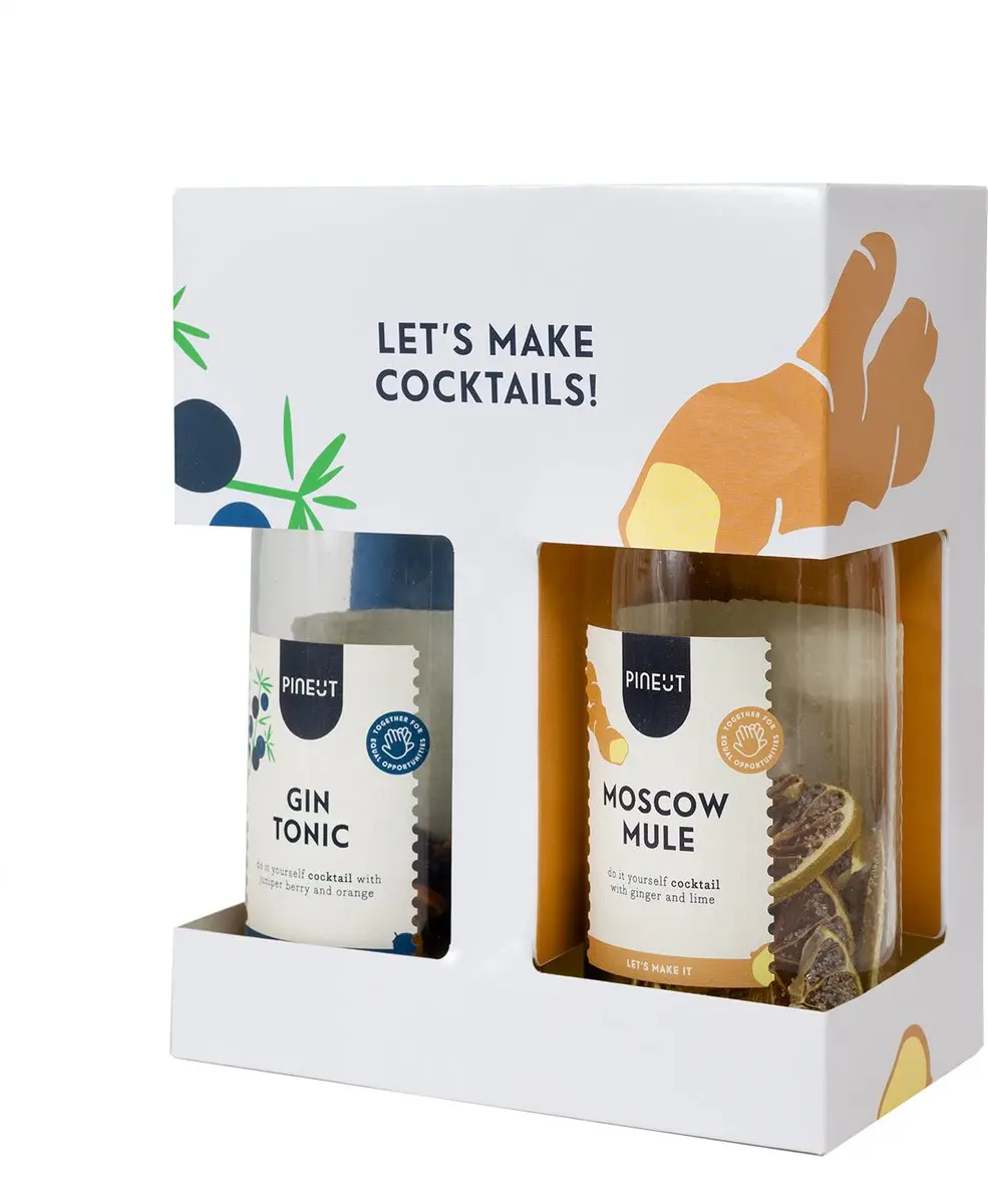 Pineut Cocktailset DIY Gin Tonic & Moscow Mule