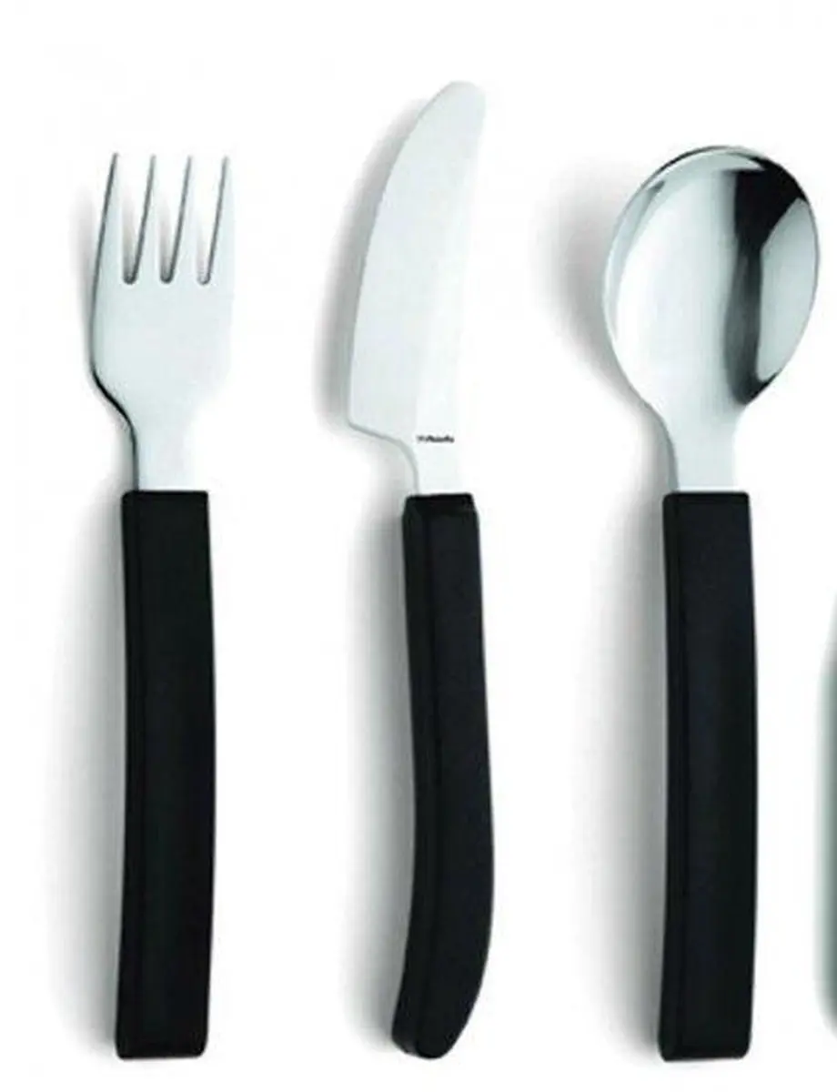 Amefa NC36060R Mes recht - Zwart/Zilvergrijs