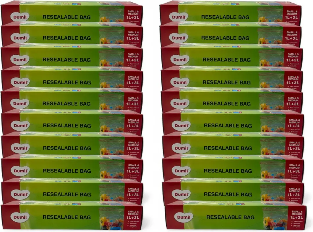 Dumil Diepvrieszakjes 50 Stuks (25x1L + 25x3L)
