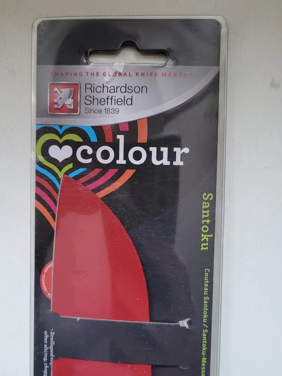 Richardson Sheffield Santokumes 17,5cm - Rood