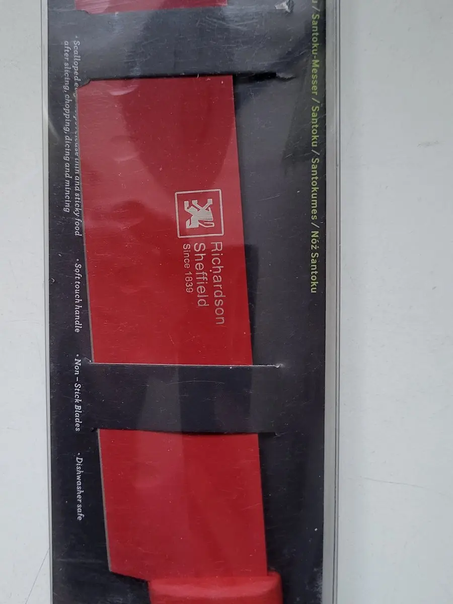 Richardson Sheffield Santokumes 17,5cm - Rood