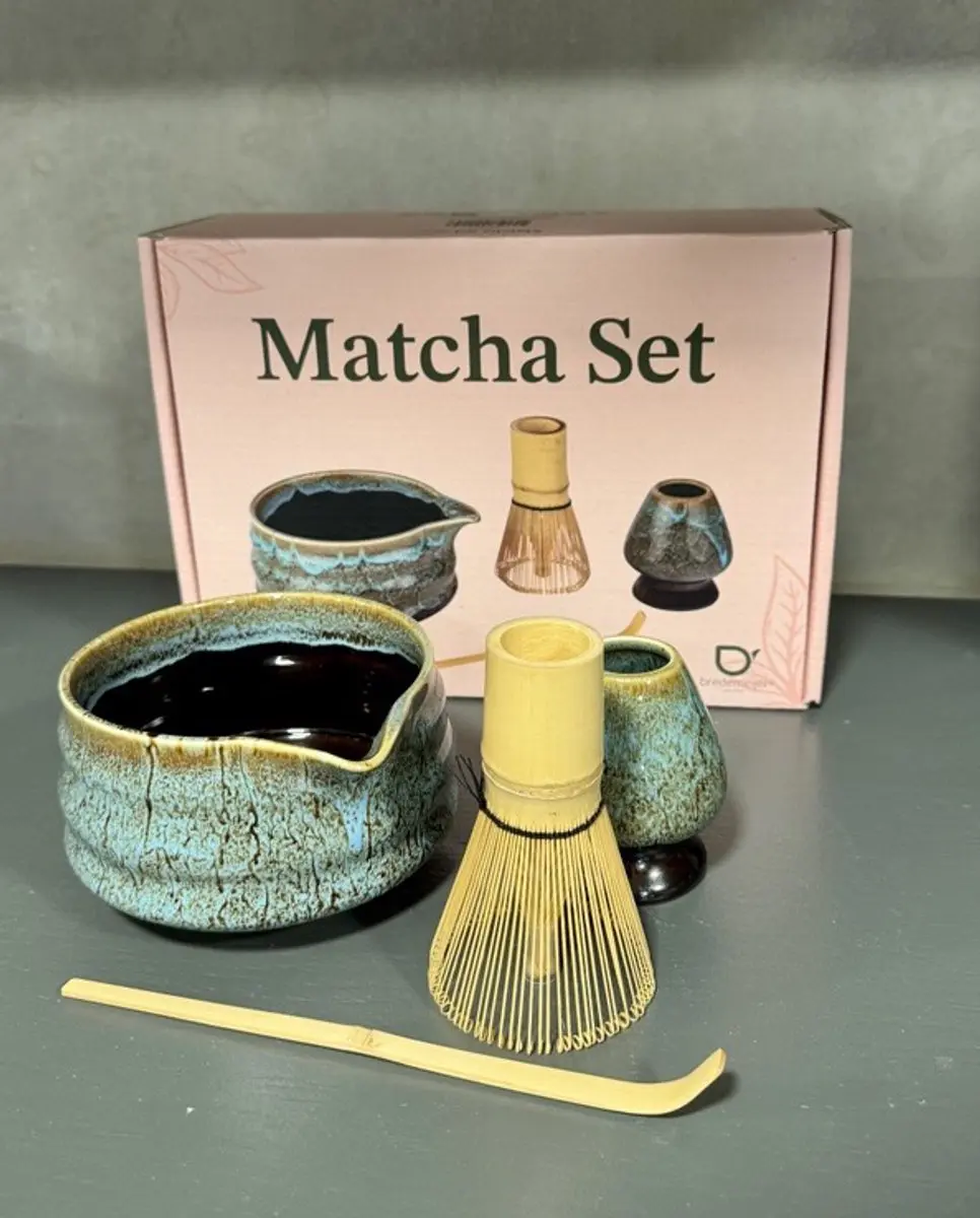 Bredemeijer Matcha Set - 4 Stuks Groen