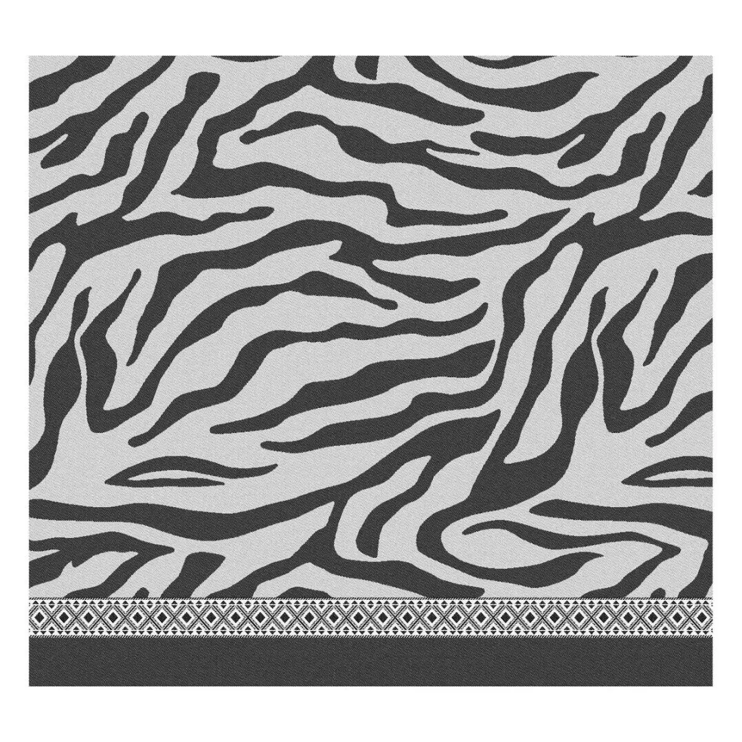DDDDD Africa Theedoeken & Keukendoeken Set - 4 Stuks - Zebraprint - 60x65cm & 50x55cm