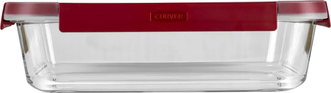 Curver Smart Cook Ovenschaal 2x2,3L - Rood/Transparant