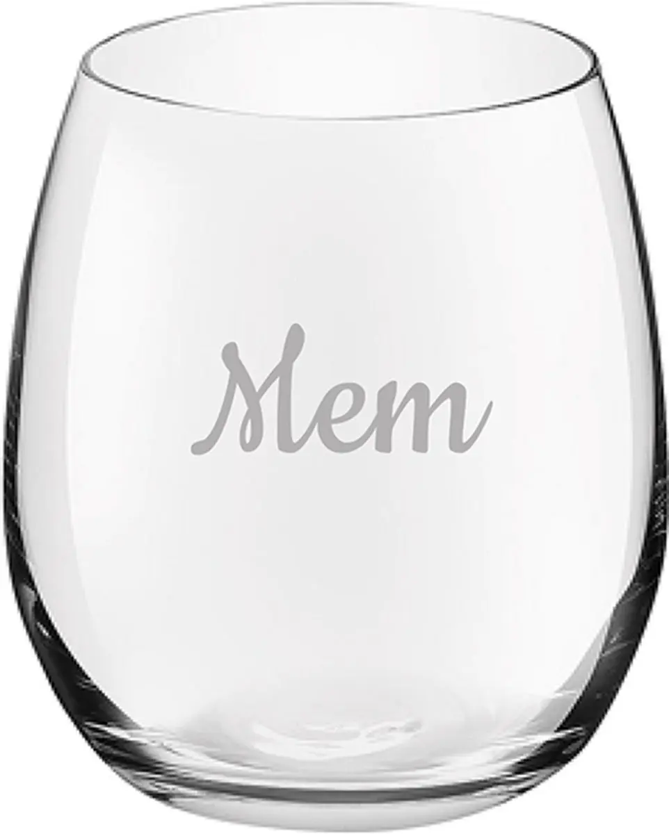 Royal Leerdam Gegraveerd Drinkglas 39cl Mem