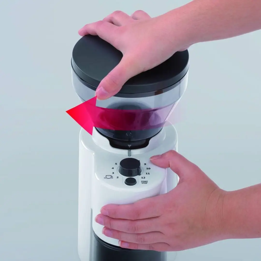 Cloer 7521 Koffiemolen - 150W - 0,3L Wit