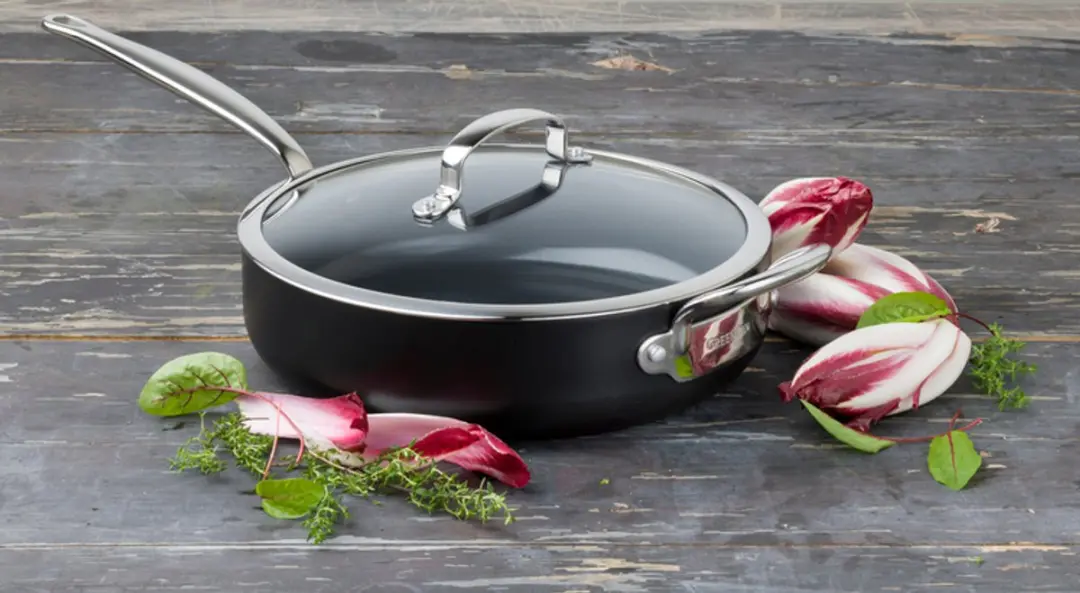 GreenPan Barcelona Pro Hapjespan 30cm - 5,5L - Zilver - afbeelding 6 van 6