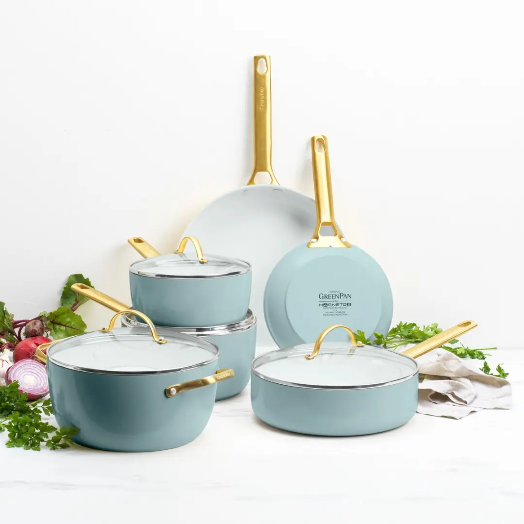 GreenPan Padova CC008478-001 Koekenpannenset 2-delig - 20/26cm - Blauw