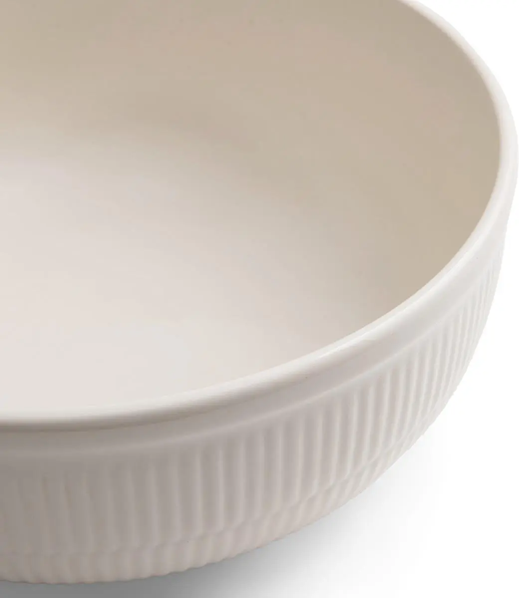 Royal Boch Vienne Schaal 2L - Wit - Ø25cm