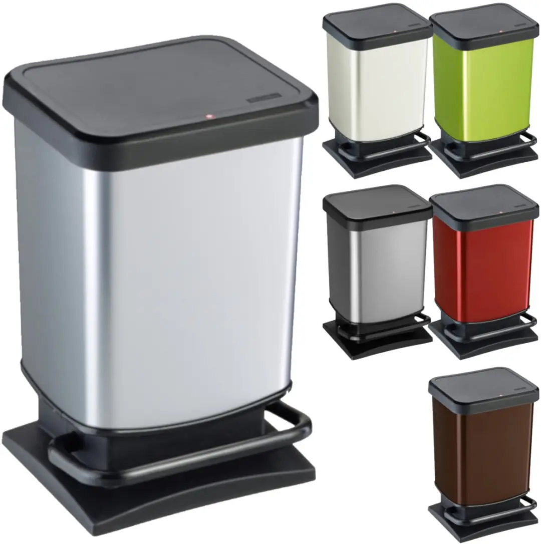 Rotho Paso Pedaalemmer 20L - Grijs
