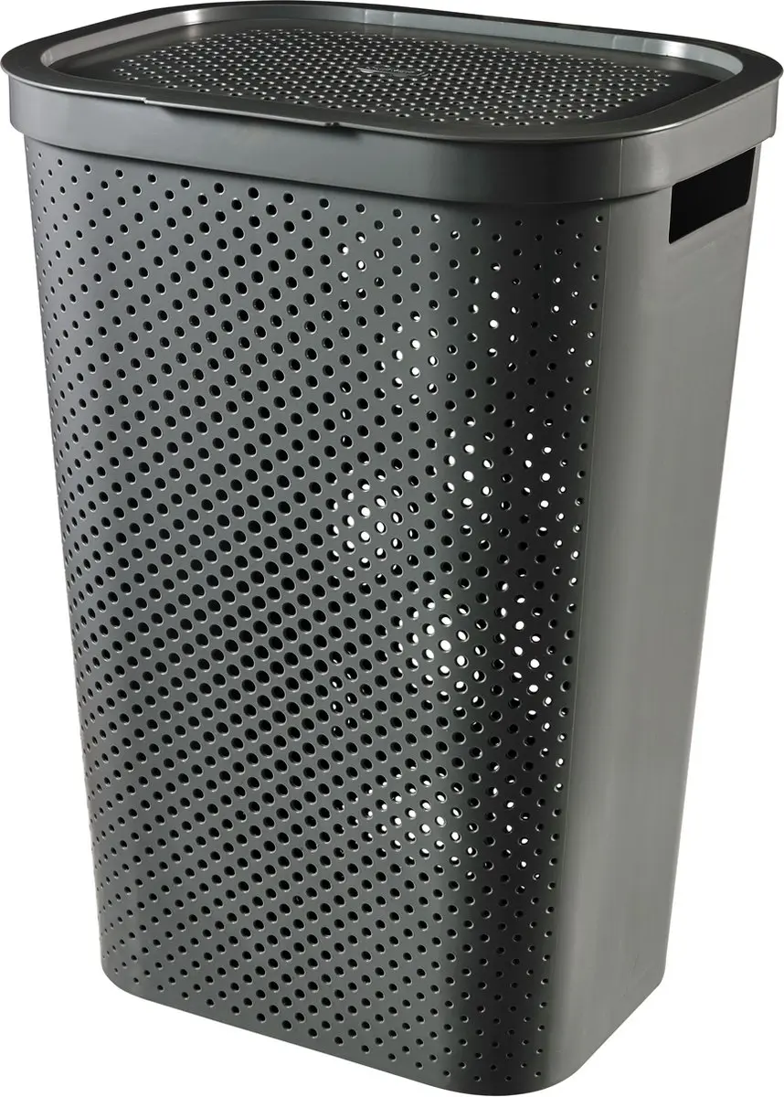 Curver Infinity Recycled Wasmand met deksel 60L