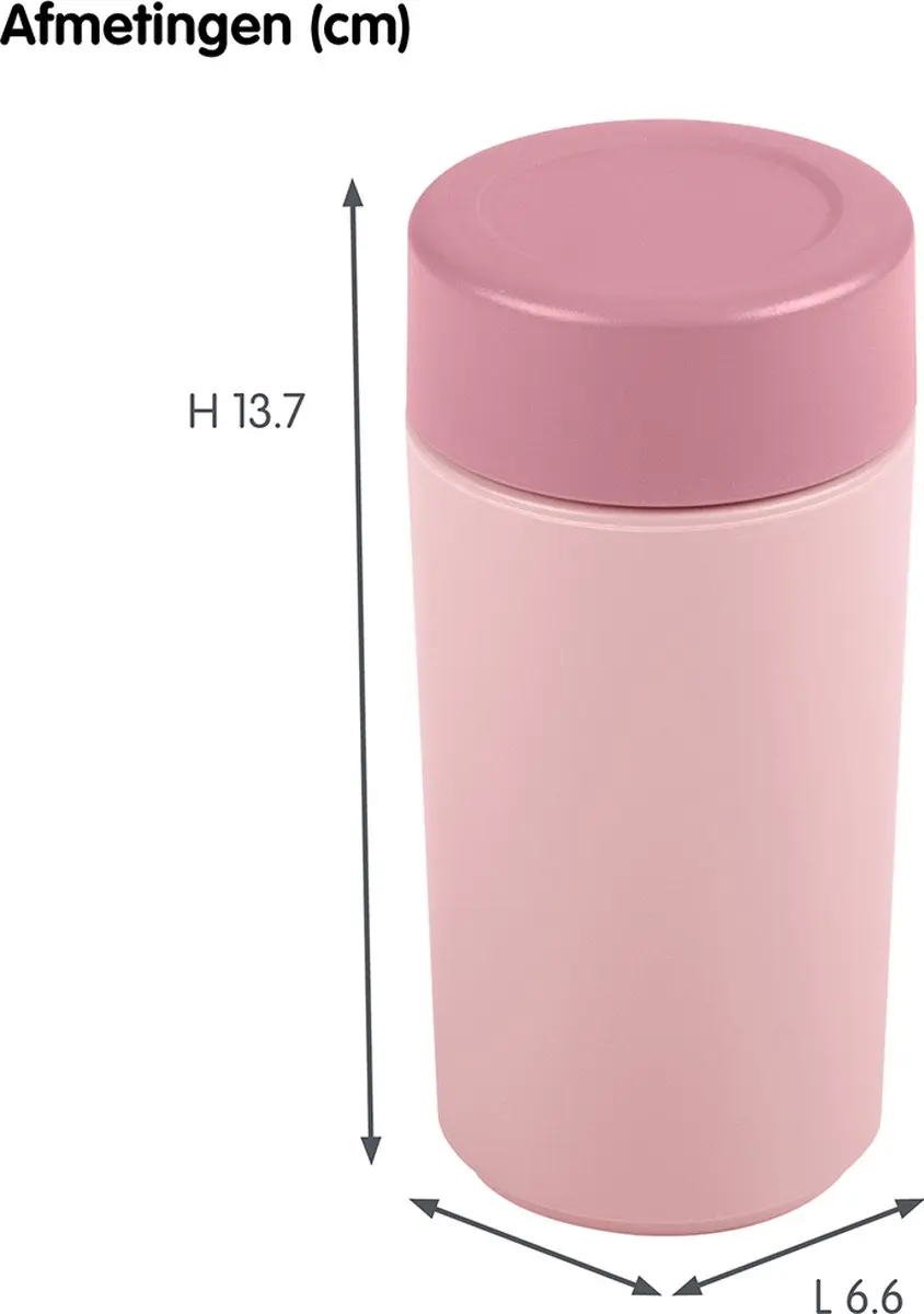 Sunware Sigma Home Broodtrommel + Drinkbeker 1.33L - Roze