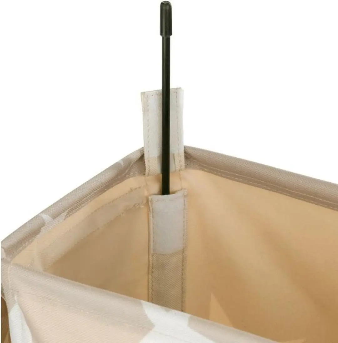 Wenko Wasmand Stella 60x40cm - 43L - Beige - afbeelding 6 van 6