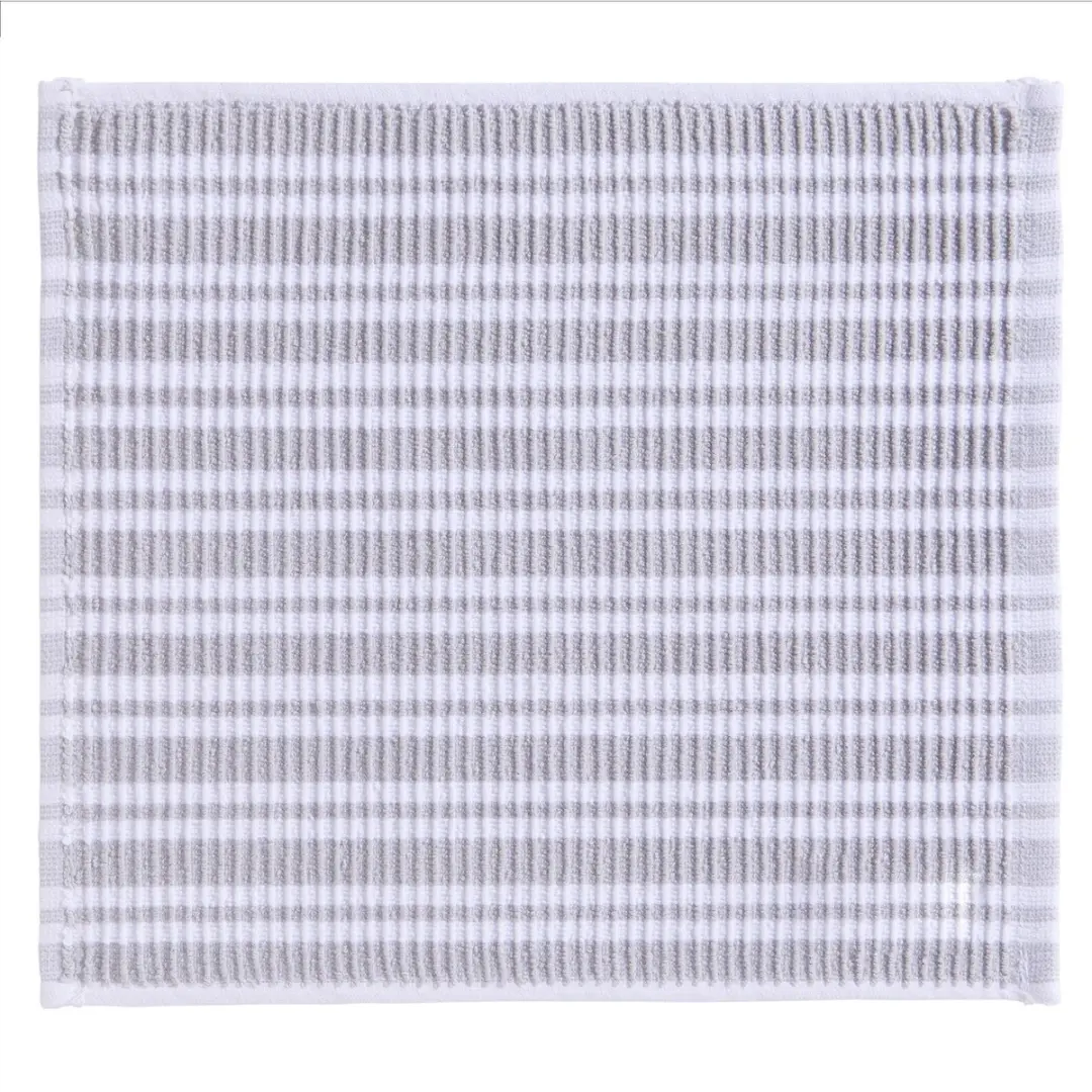 DDDDD Theedoeken Katoen 8 Stuks - 30x30cm - Lichtgrijs