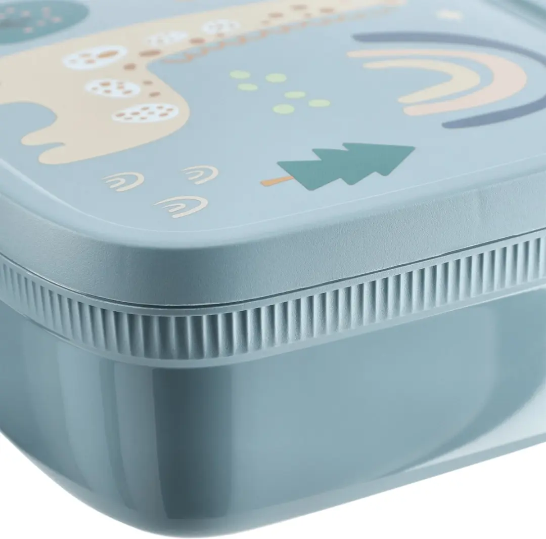 Curver Snapbox Kinder Lunchbox Giraffe 1,8L - Blauw