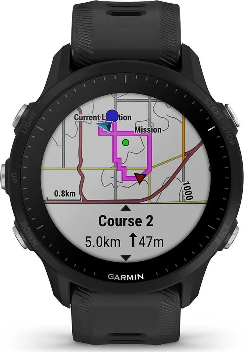 Garmin Forerunner 955 Hardloophorloge 46mm - Zwart