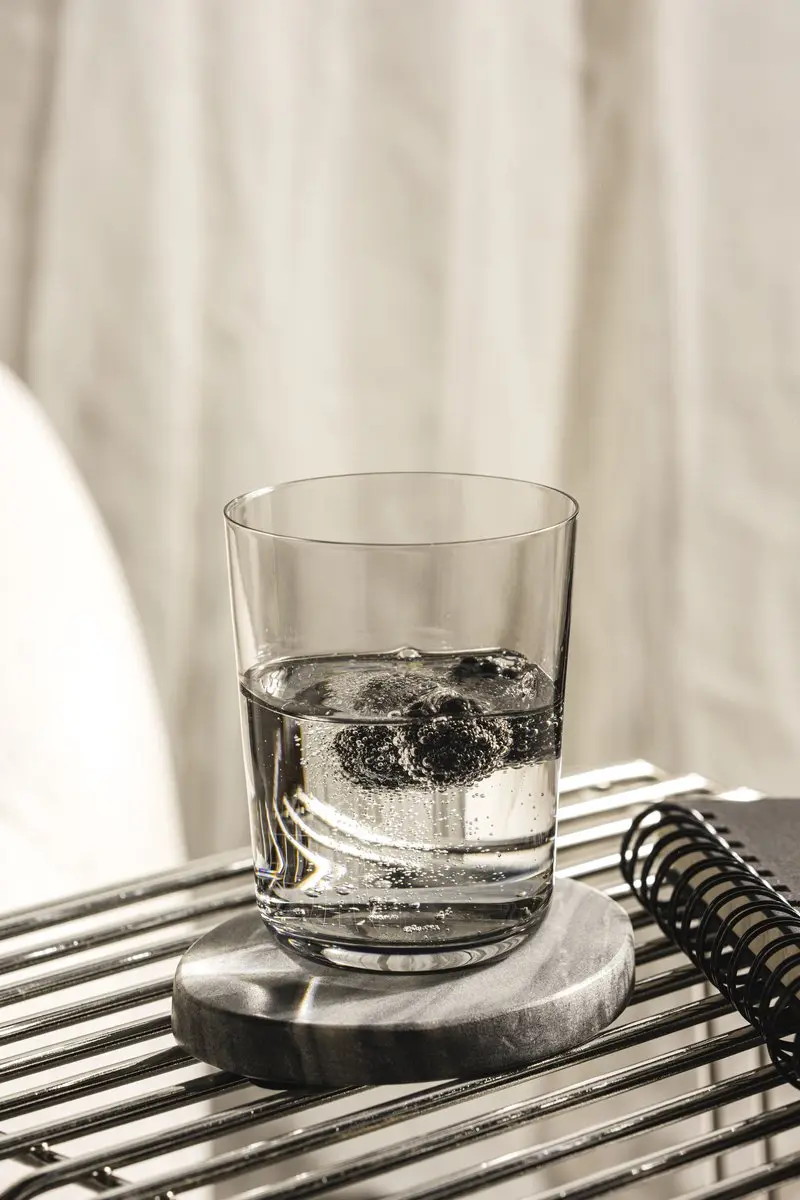 Leonardo LEGGERO Glas 330ml - Grijs - Set van 4