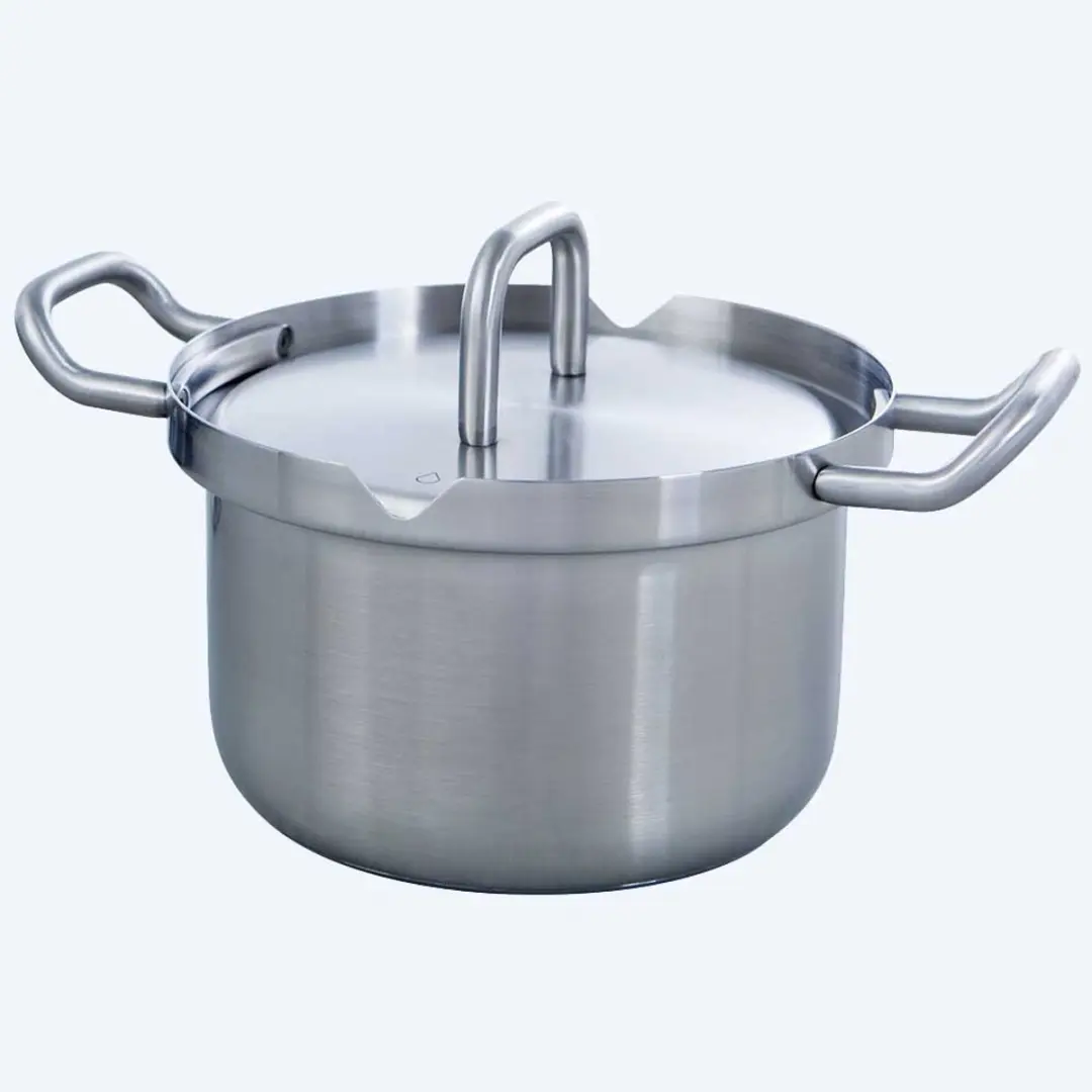 BK Q-linair Master B9790.004 Kookpannenset 4-delig - 16/18/20cm - 2/2.5/3.5L - Zilver
