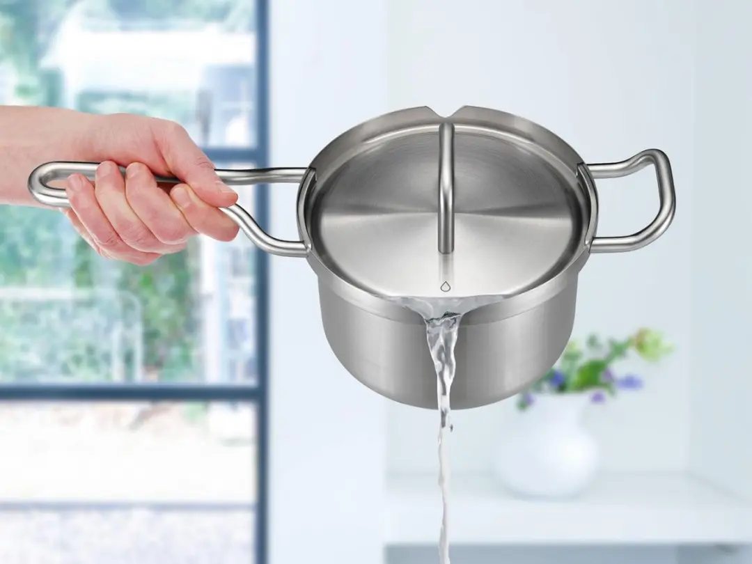 BK Q-linair Master B9790.004 Kookpannenset 4-delig - 16/18/20cm - 2/2.5/3.5L - Zilver