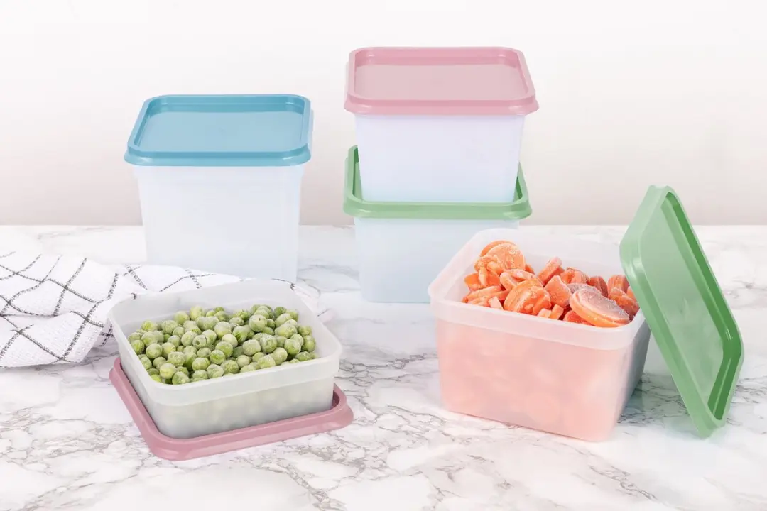 Amuse Diepvriesdozen Set 10 Stuks - 7.2L - Transparant