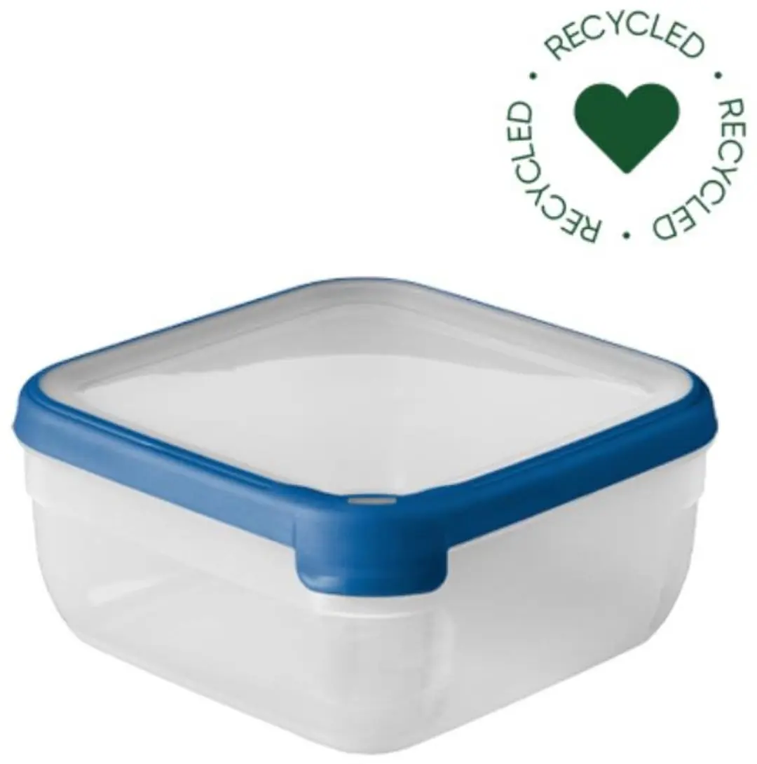 Curver Grand Chef Eco Vershouddoos 2,5L - Transparant/Blauw