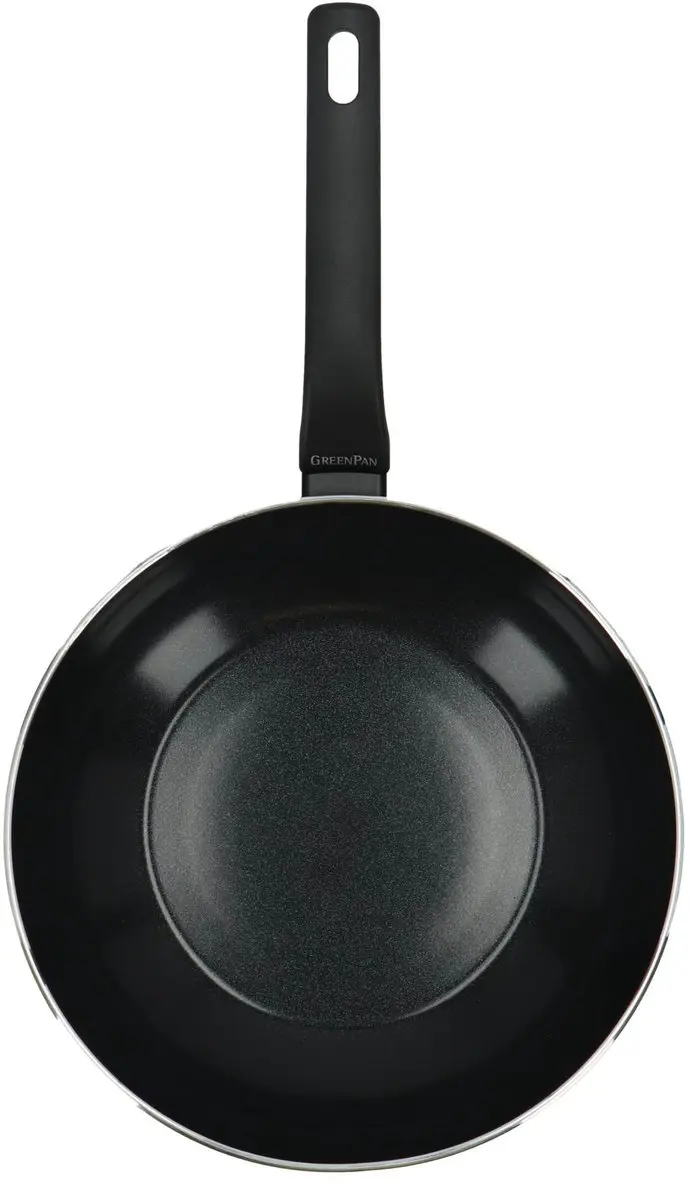 GreenPan Essence Wok 28cm - Keramische Antikleeflaag - Zwart - afbeelding 6 van 6