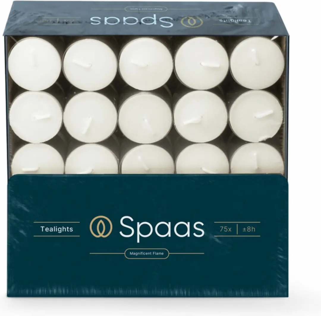 Spaas Theelichten Doos 300 Stuks