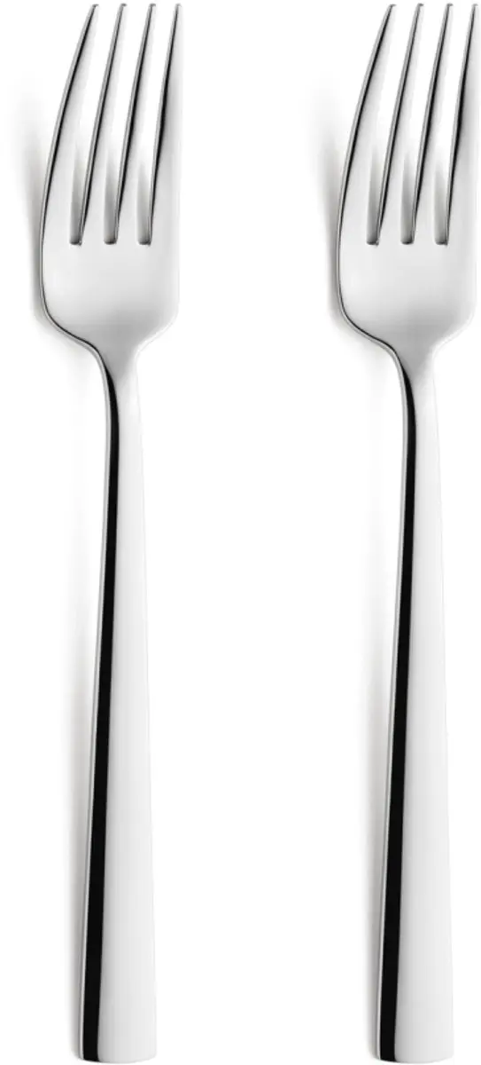 Amefa Moderno Tafelvorkset 2-delig - Zilver - 2 Stuks