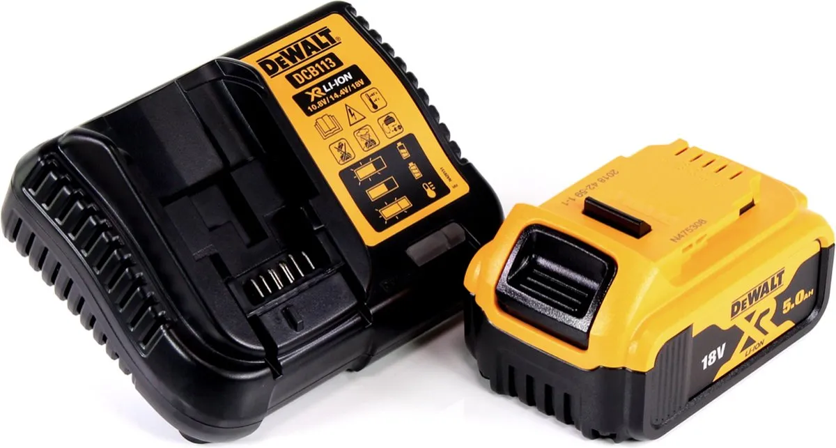 DeWalt DCS 356 P1 Multitool 18V - 5,0Ah - 35-delig