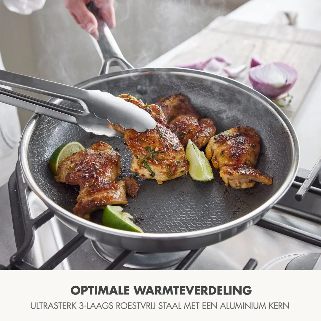 GreenPan Apex Koekenpan 24cm - Roestvrijstaal - afbeelding 6 van 6