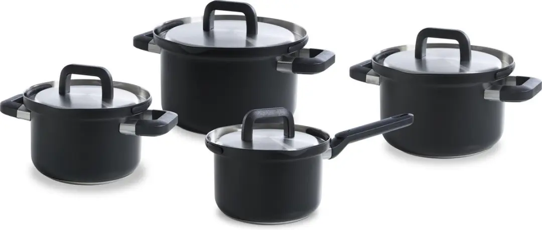 BK Flow Cool Black Pannenset 4-delig B2478.004