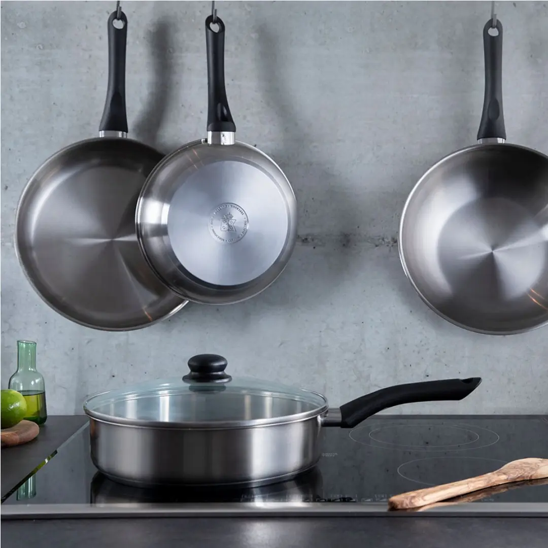 BK Bold Koekenpan 28cm Inductie - Zilver - afbeelding 6 van 6