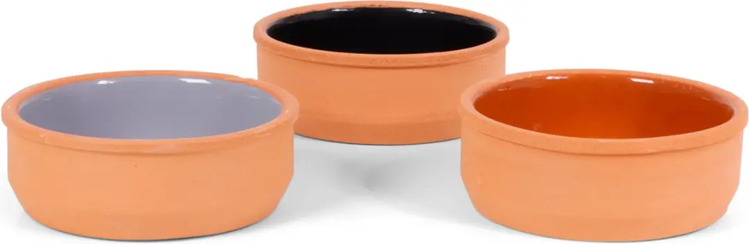 SENZA Terracotta Tapas Grijs/Zwart/Oranje