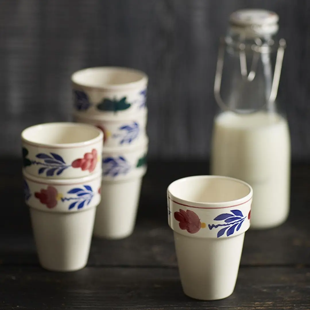Royal Boch Sonja Boerenbont Melkbeker 0,25L - 6 Stuks