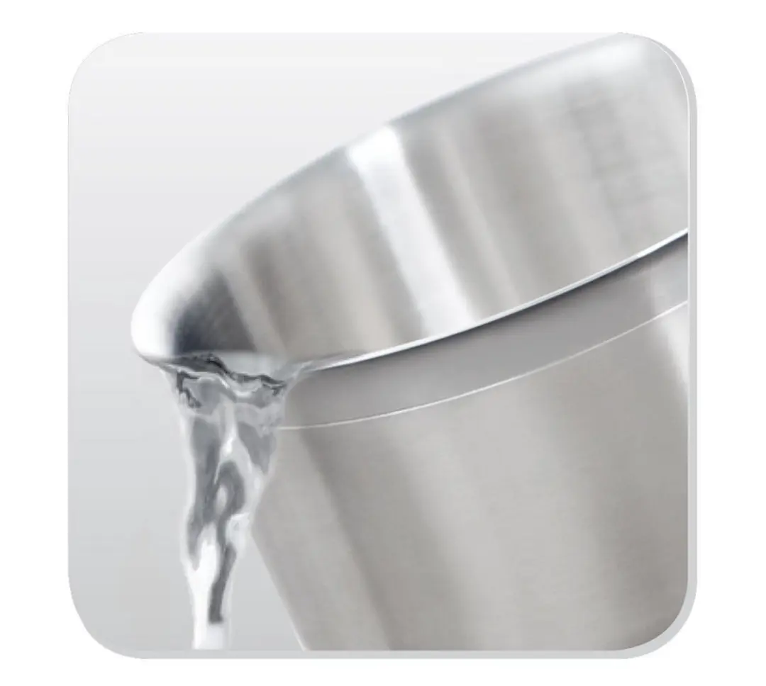 BK Karaat+ Pannenset 5-delig 16-24cm - Inductie/RVS - Zilver