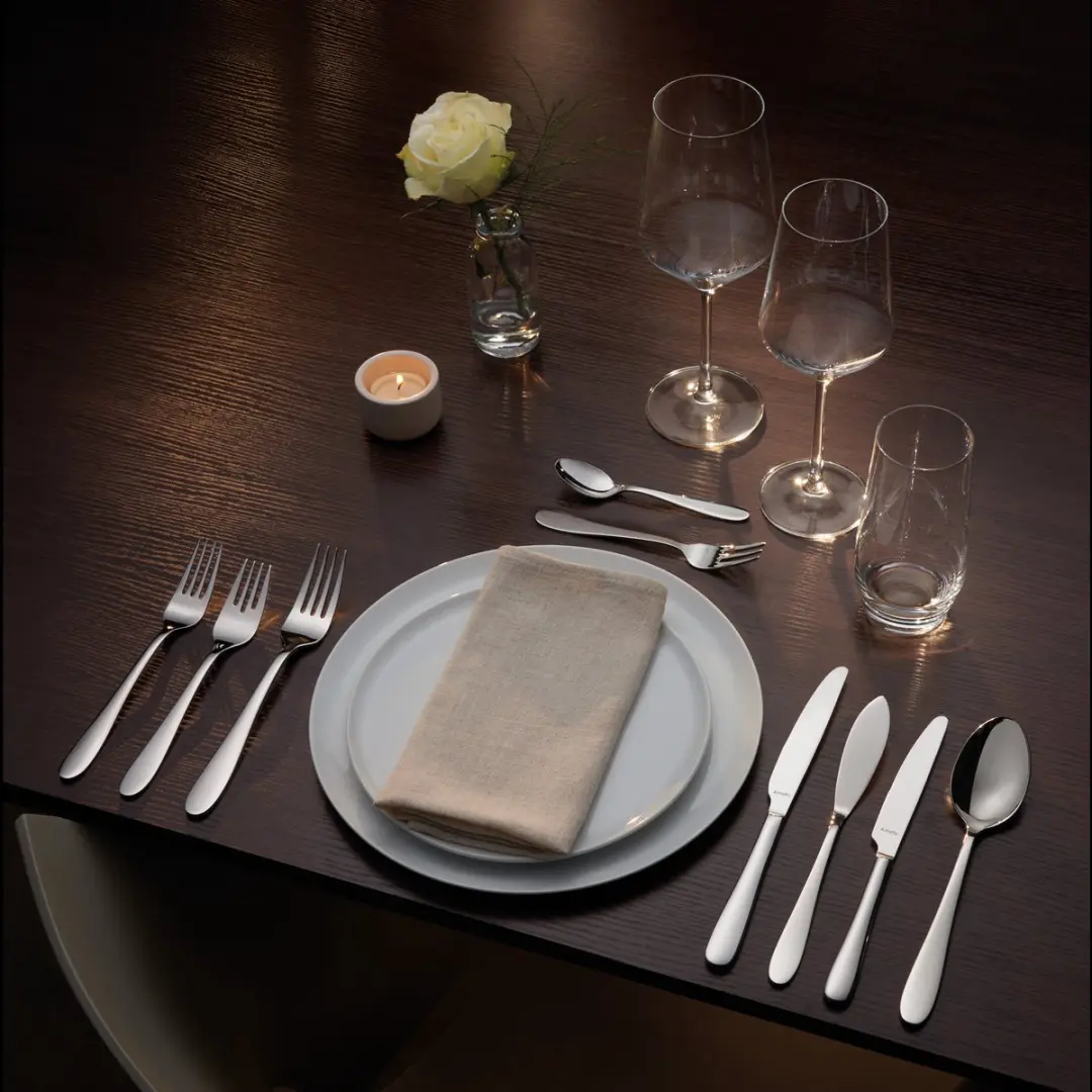 Amefa Oxford Bestekset 24-delig - 6 Personen - Zilver