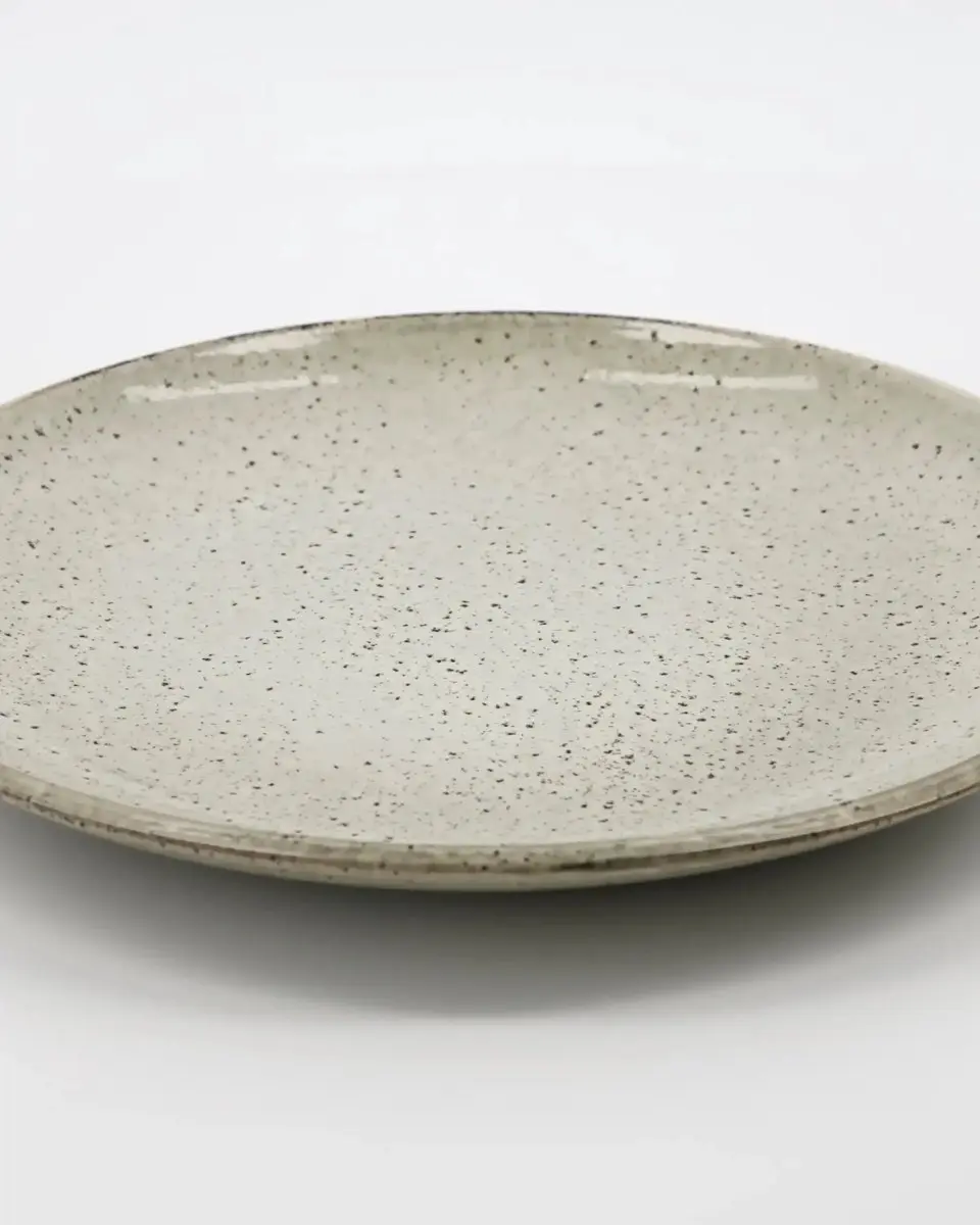 House Doctor Dinerbord Lake Grijs Keramiek 27cm