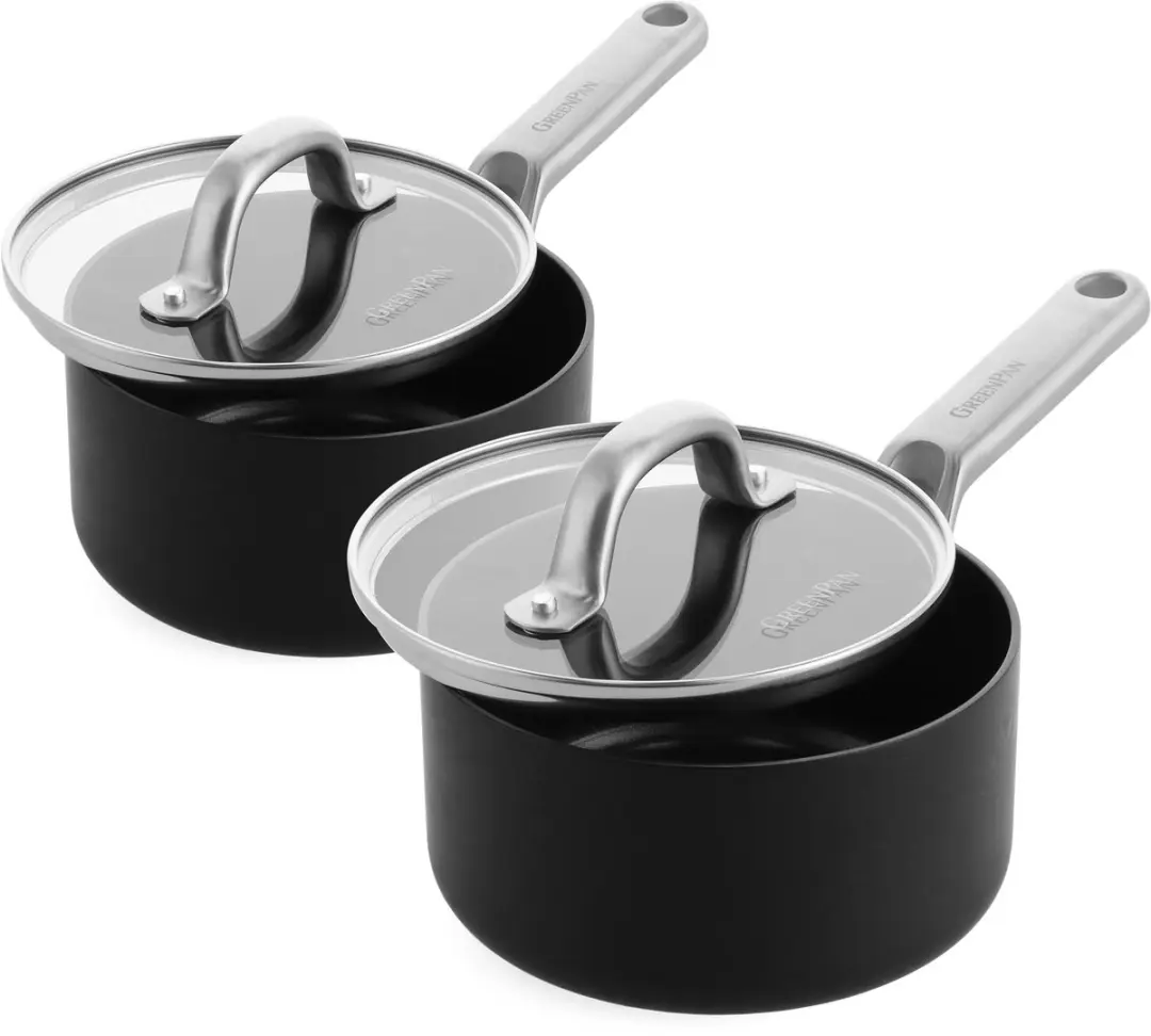 GreenPan Omega Inductie Steelpannenset 2-delig