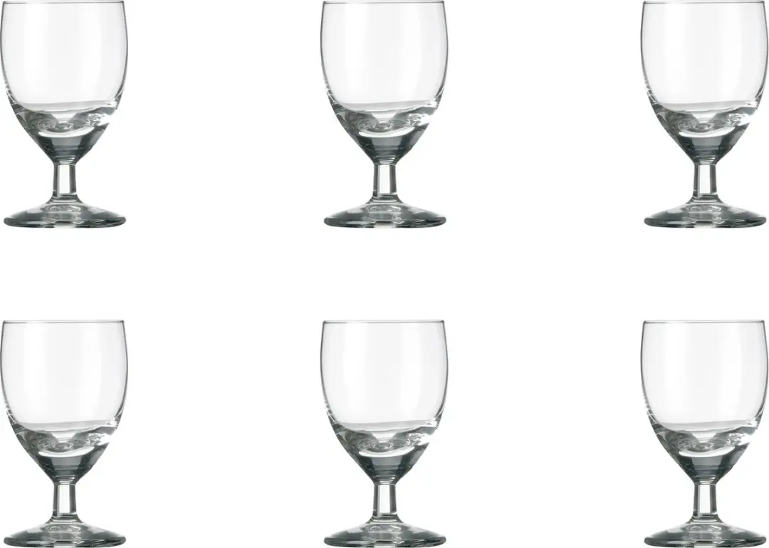 Royal Leerdam Gilde Borrelglazen 60ml - 6 Stuks - Transparant