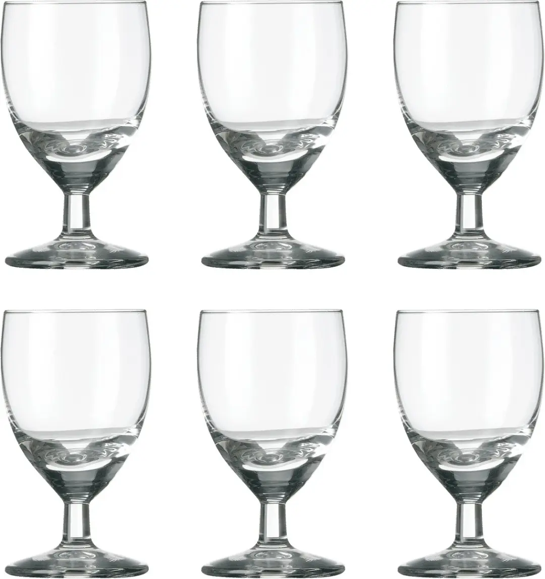 Royal Leerdam Gilde Borrelglazen 60ml - 6 Stuks - Transparant