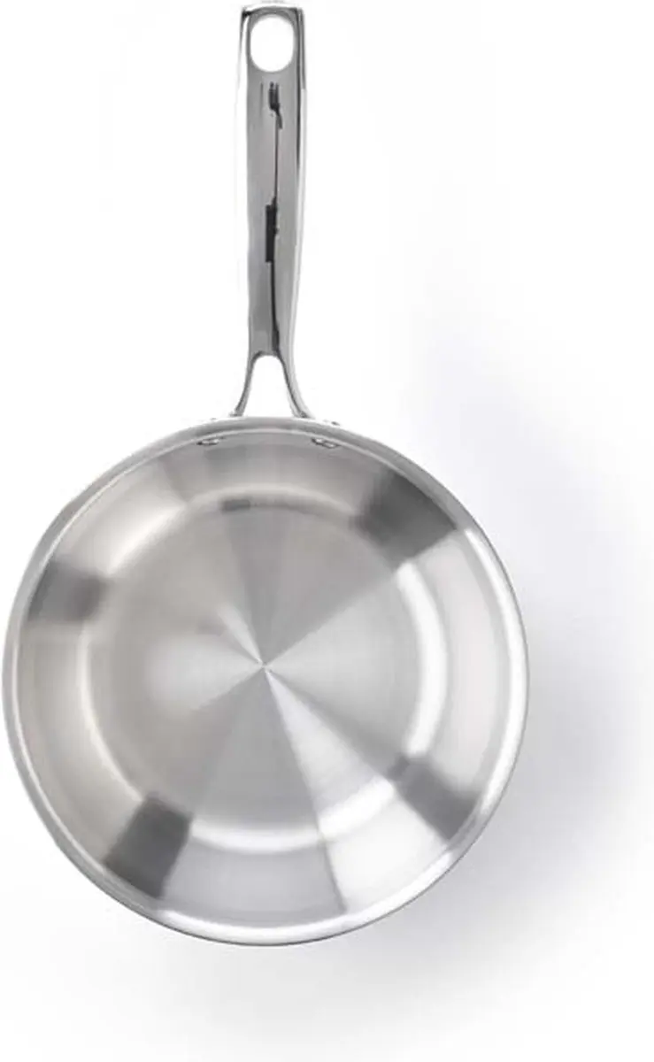 BK Superior Triply Sauteuse 24cm - Zilver