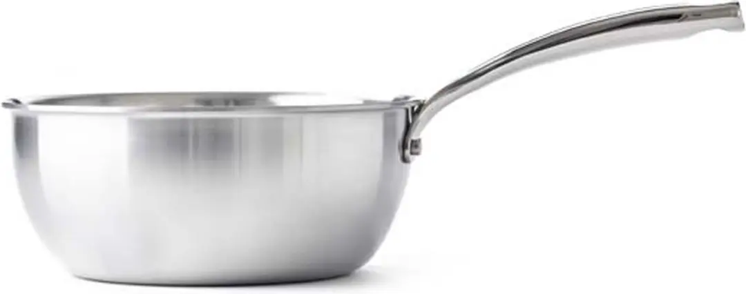 BK Superior Triply Sauteuse 24cm - Zilver