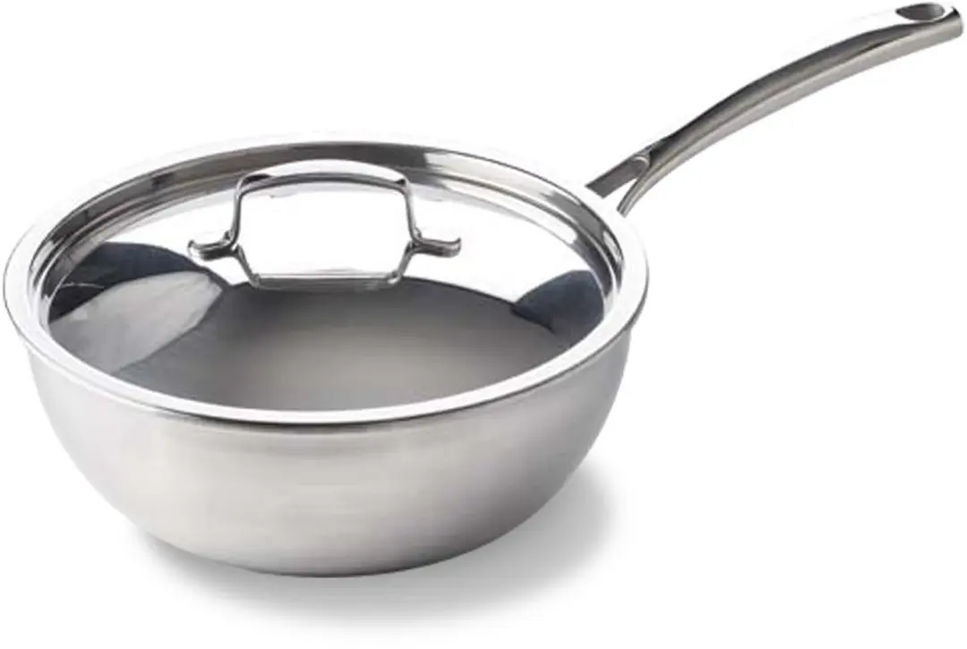 BK Superior Triply Sauteuse 24cm - Zilver