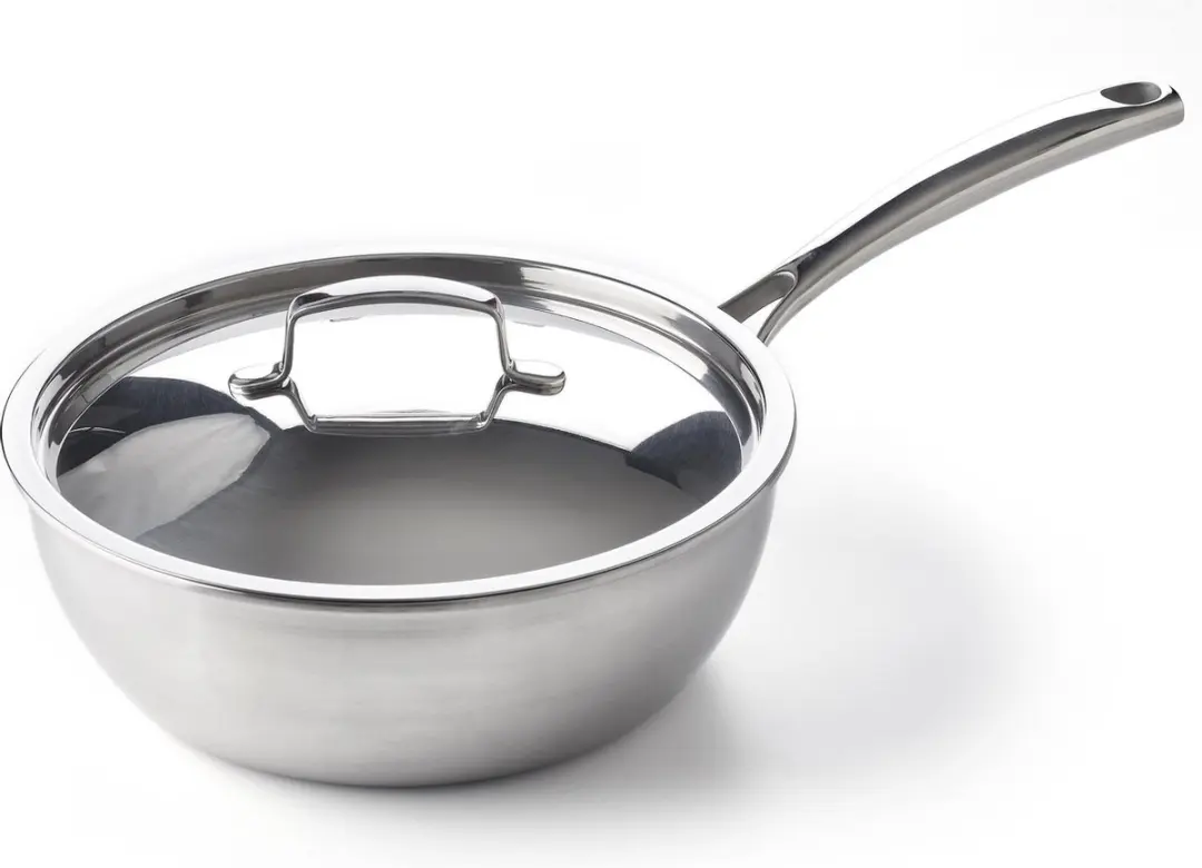 BK Superior Triply Sauteuse met deksel 24 cm