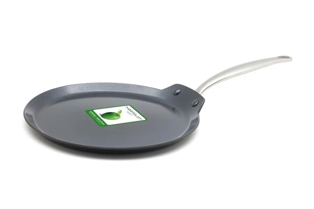 GreenPan Barcelona Pannenkoekenpan 28cm - Zwart