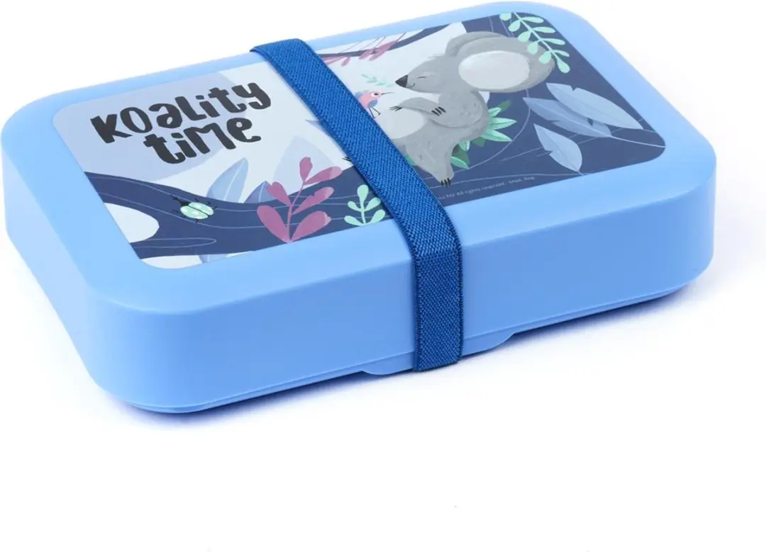 Amuse Plus Tropical Teens Lunchbox - Blauw - 1.47L - 3-delig