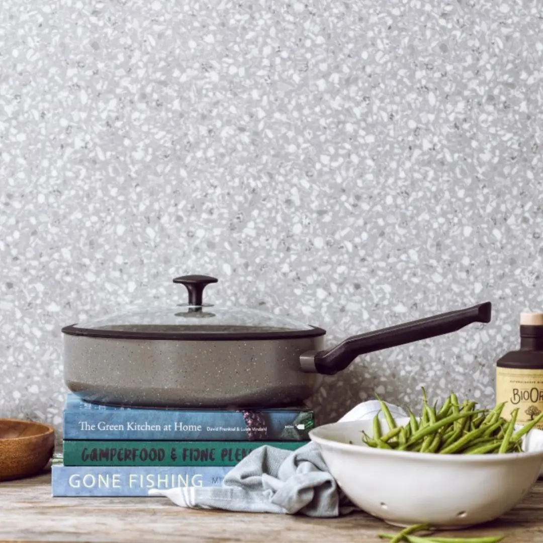 BK Granite Ceramic Hapjespan 28cm - 4.2L - Grijs - 2 Stuks