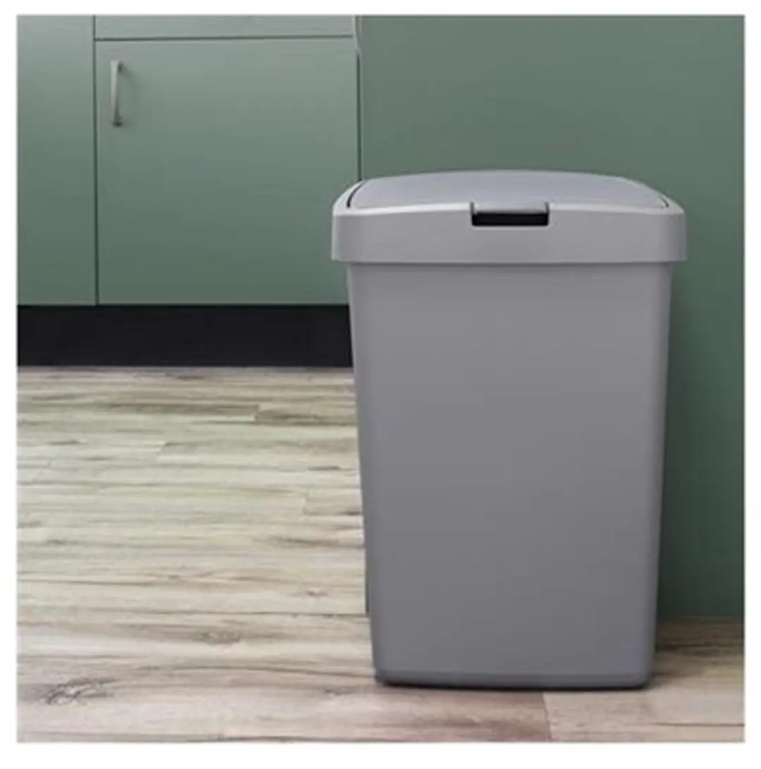 Sunware Delta Prullenbak Klep 25L - Grijs